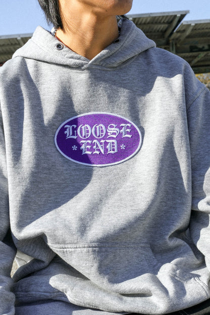 Grey Patch Hoodie