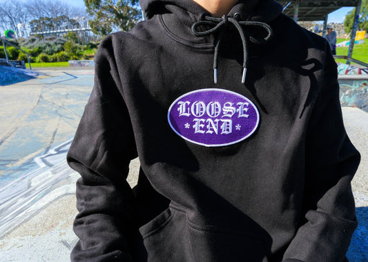 Black Patch Hoodie
