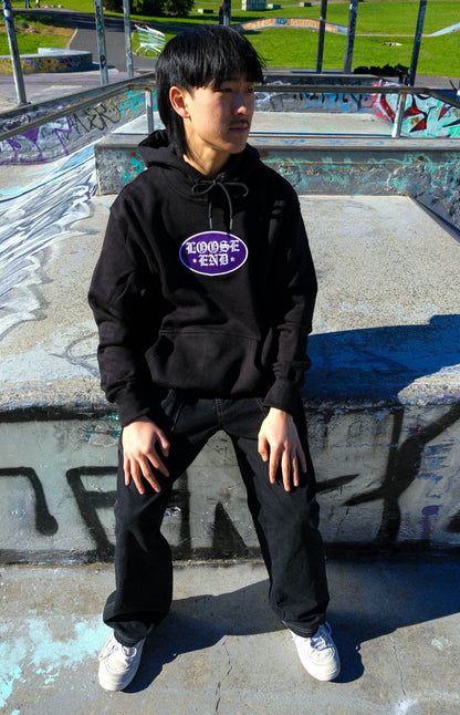 Black Patch Hoodie